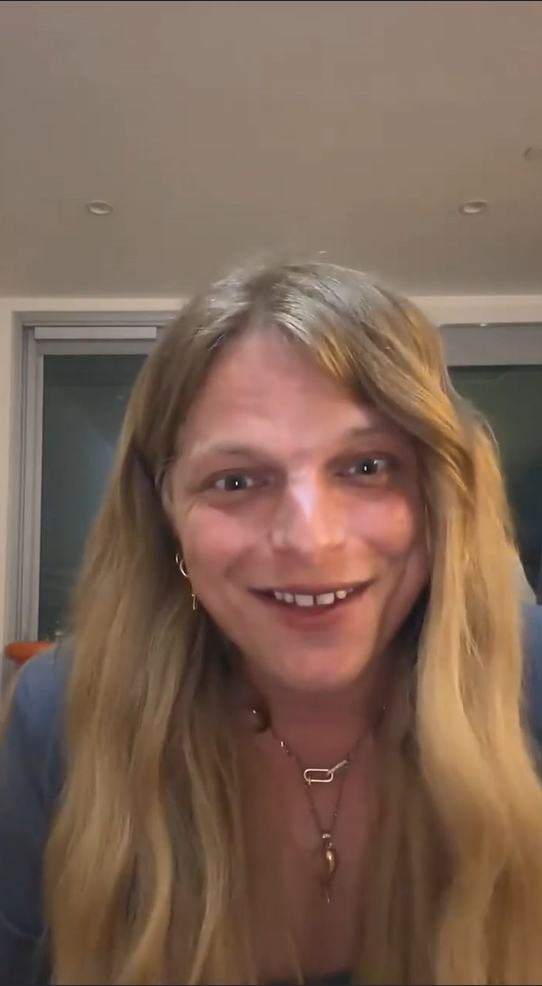 Americká influencerka Gwen McMullen. 