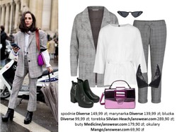 Garnitury dla kobiet - hit jesieni 2018. STYLIZACJE