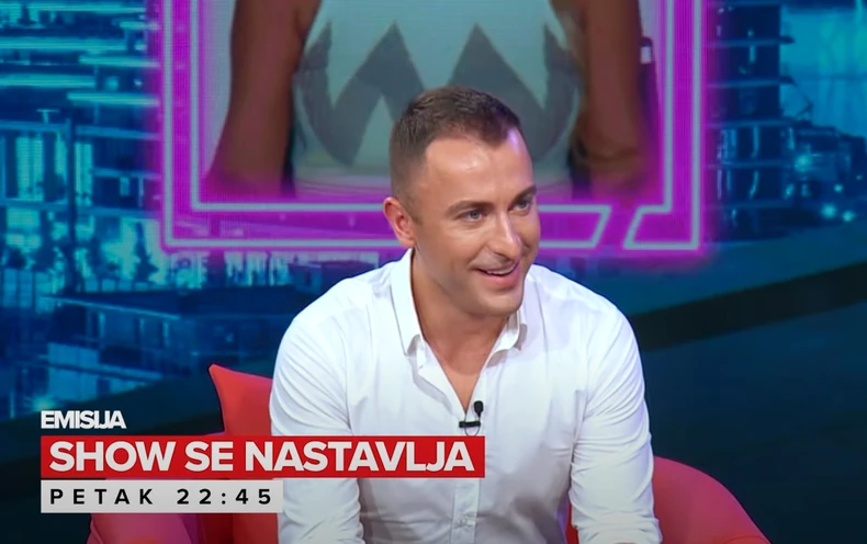 Ljubomir Tozev, voditelj emsije "Show se nastavlja"