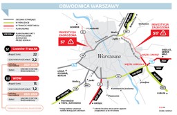 Blokowanie tras wokół stolicy. Budowa dwóch arterii stoi przez procedury środowiskowe