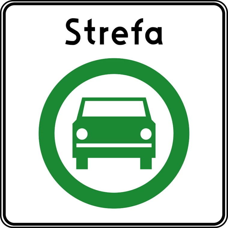 Znak „strefa czystego transportu”