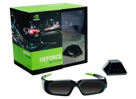 Zestaw GeForce 3D Vision.