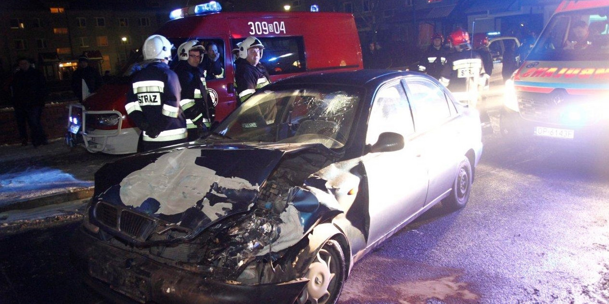 Wypadek pod Opolem
