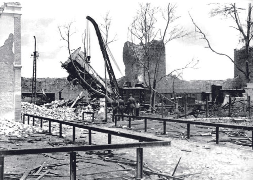 Ostaci Smederevske tvrđave nakon eksplozije