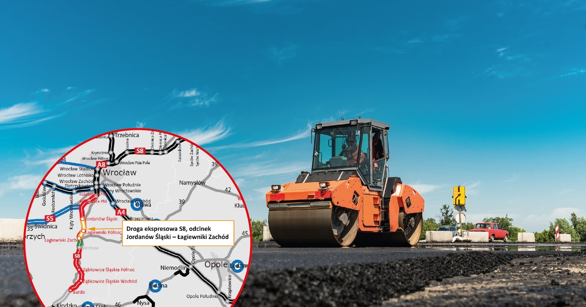 Ekspresówka z Wrocławia w kierunku Czech. Tak będzie wyglądać nowy odcinek S8 [WIZUALIZACJA]