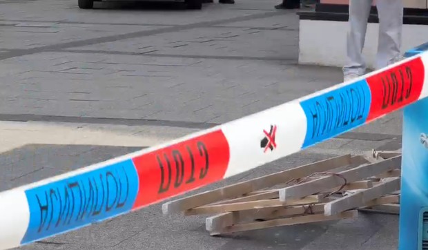 Pala skela u Novom Sadu