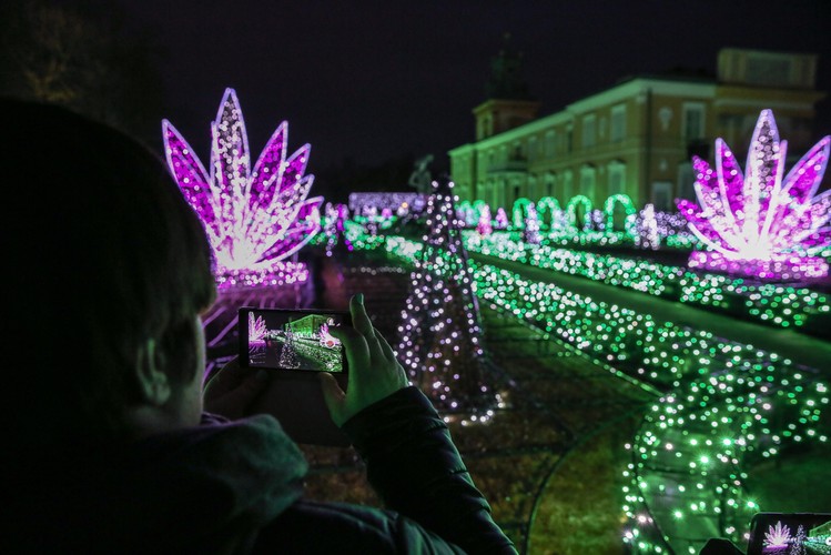 V Królewski Festiwal Światła w Wilanowie