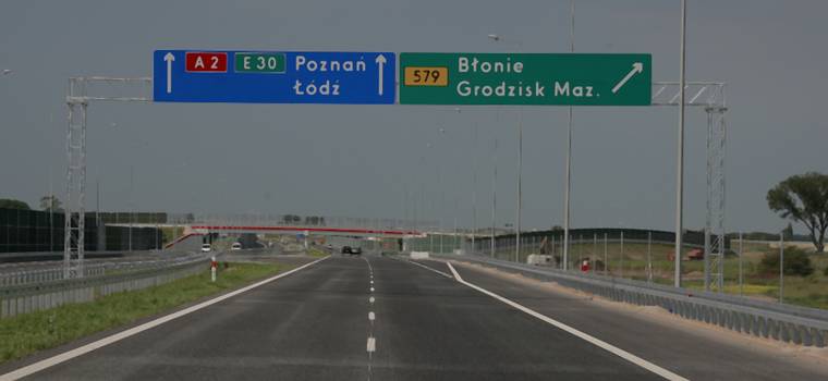 GDDKiA: w tym roku możliwy przetarg na projekt poszerzenia A2 Warszawa - Łódź