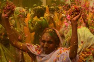 India: Widows Celebrate Holi Festival