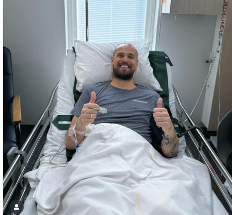 Predrag Rajković u bolnici