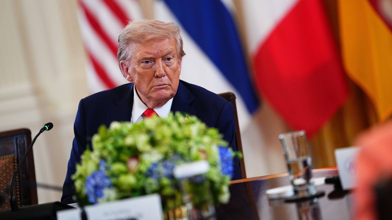 "Nie przepadają za sobą". Donald Trump wprost o spotkaniu Putin—Zełenski