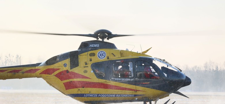 Oślepiał laserem pilota śmigłowca LPR. Policja namierzyła sprawcę