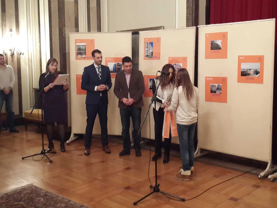 Uručivanje nagrade Nataliji Markuc