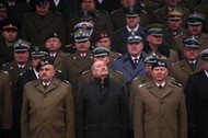 Uroczystosc przekazania obowiazkow Dowodcy Generalnego Rodzajow Sil Zbrojnych przez gen. Jaroslawa M