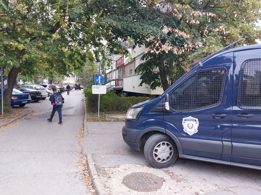 Zgrada u kojoj je pronađeno telo