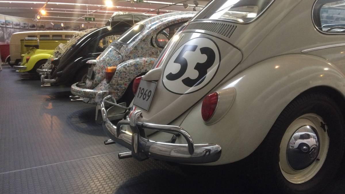 Garbusy w muzeum VW