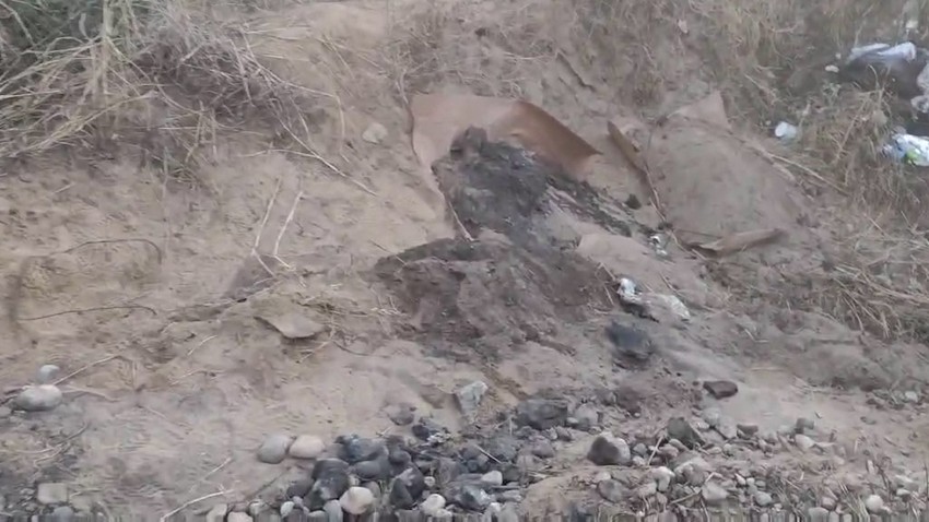 Mesto gde su u ataru sela Moravac pronađena zapaljenja tela tročlane porodice