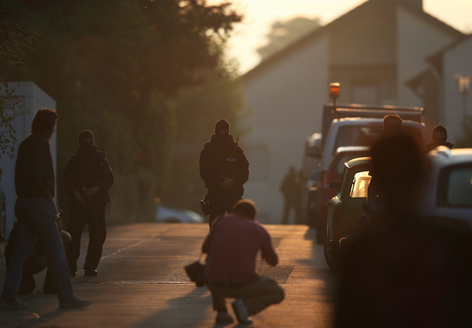 GERMANY EXPLOSION (Explosion in Ansbach)