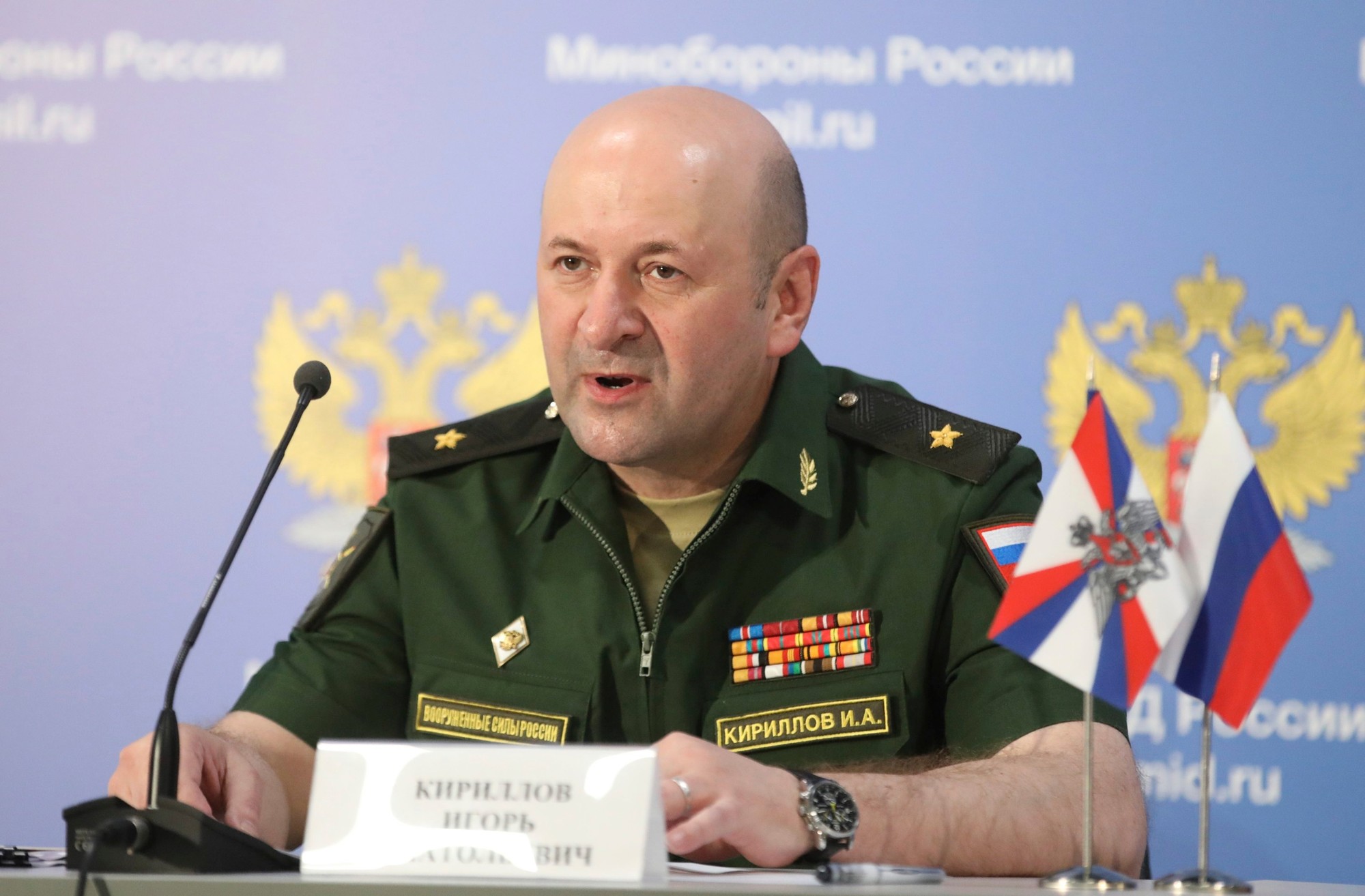 Generálporučík Igor Kirillov.