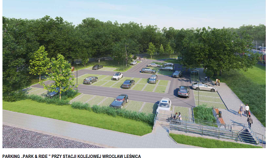 Tak ma wyglądać parking w Leśnicy