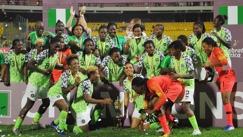 Super Falcons named African Women’s Team of the Year at 2018 CAF Awards