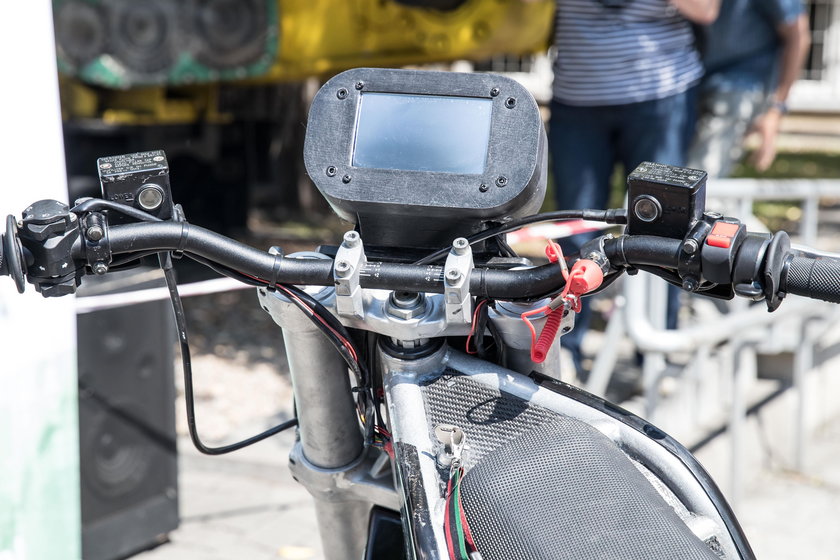 Studenci z AGH zbudowali elektryczny motocykl