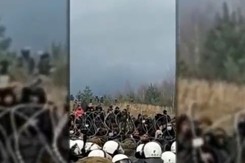 Dwie duże grupy migrantów przedostały się na terytorium Polski. 'Wszyscy zostali zatrzymani'