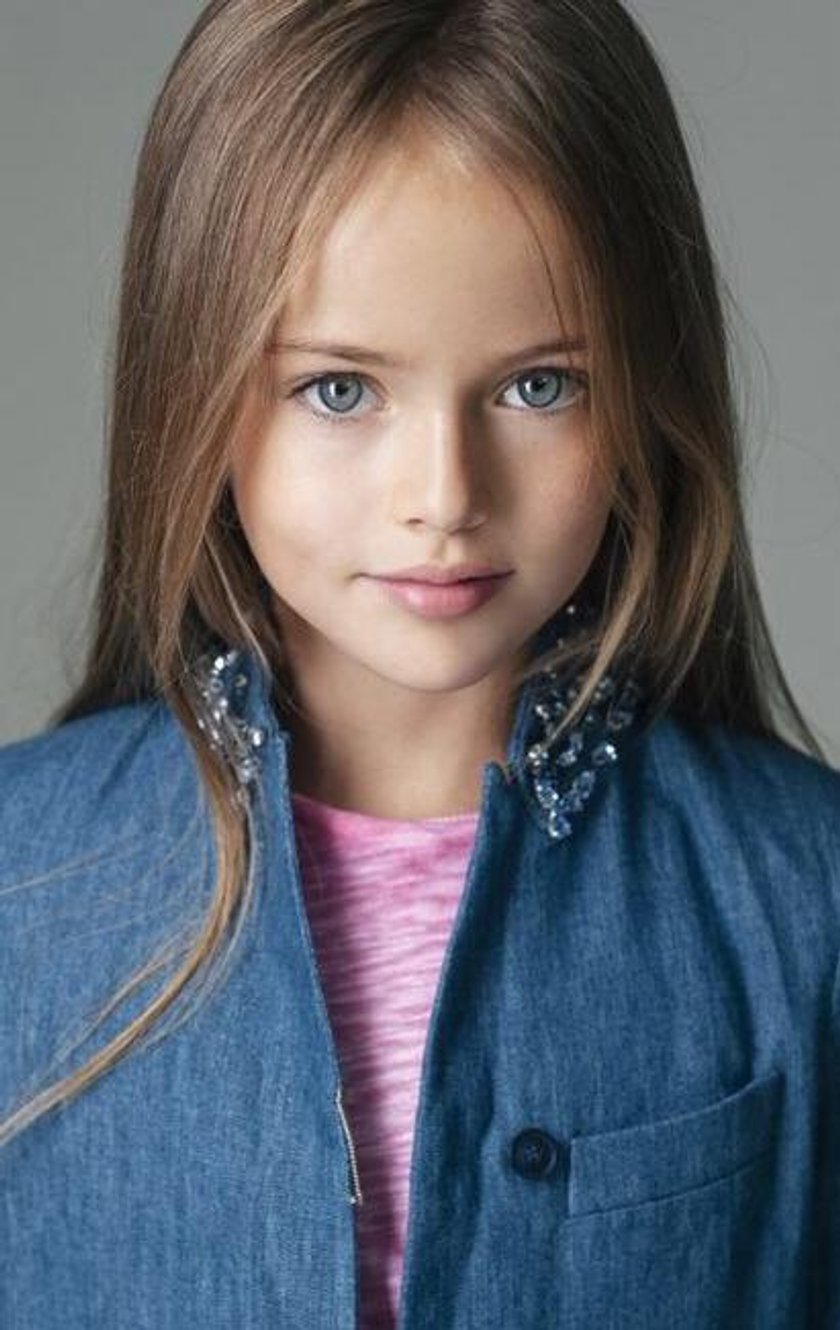 Dziecięca Modelka Najmłodsza Supermodelka Kristina Pimenova Rosja