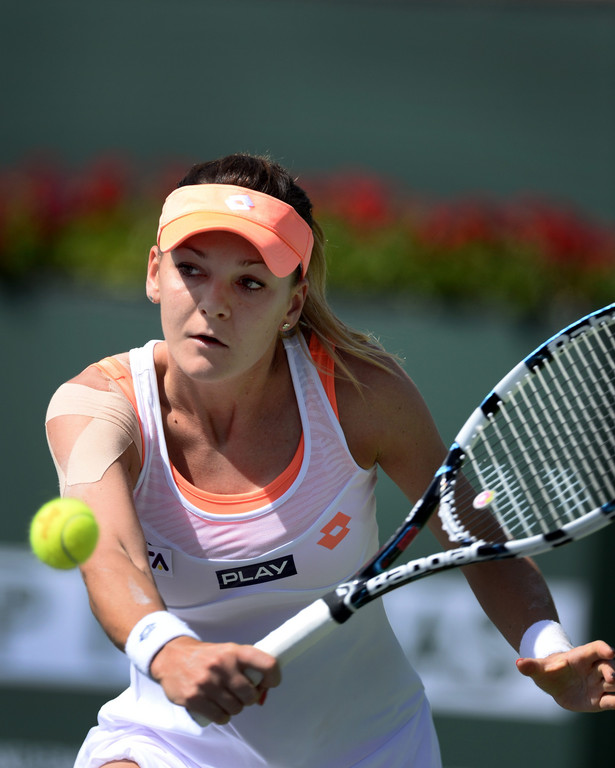 Agnieszka Radwańska w trzeciej rundzie w Indian Wells