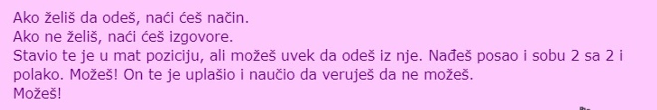 MoÅ¾eÅ¡ ako Å¾eliÅ¡