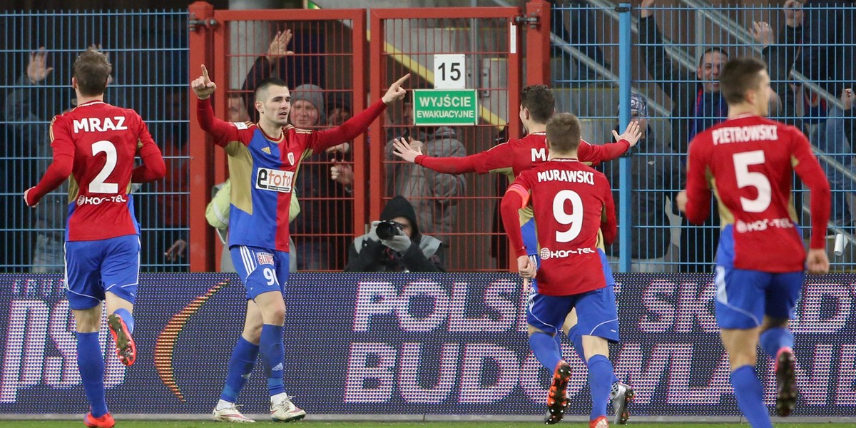 Piast Gliwice – Lech Poznań 2:0. Skrót meczu