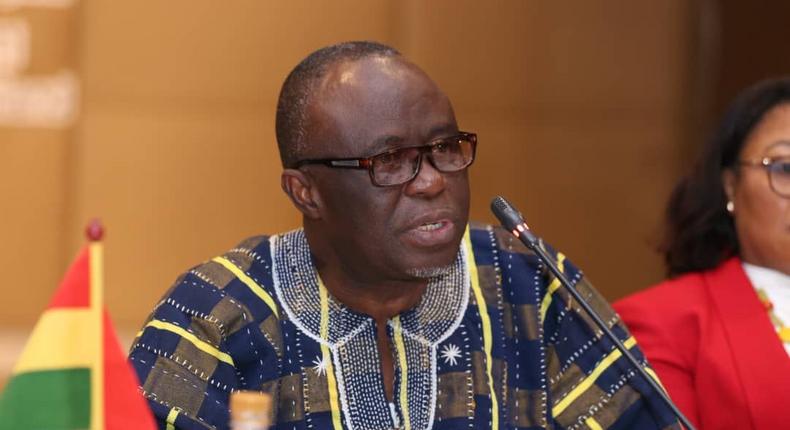 Deputy Minister for Food and Agriculture (in charge of Crops), Mr. Yaw Addo Frimpong.