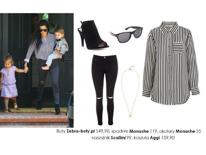 W stylu Kourtney Kardashian