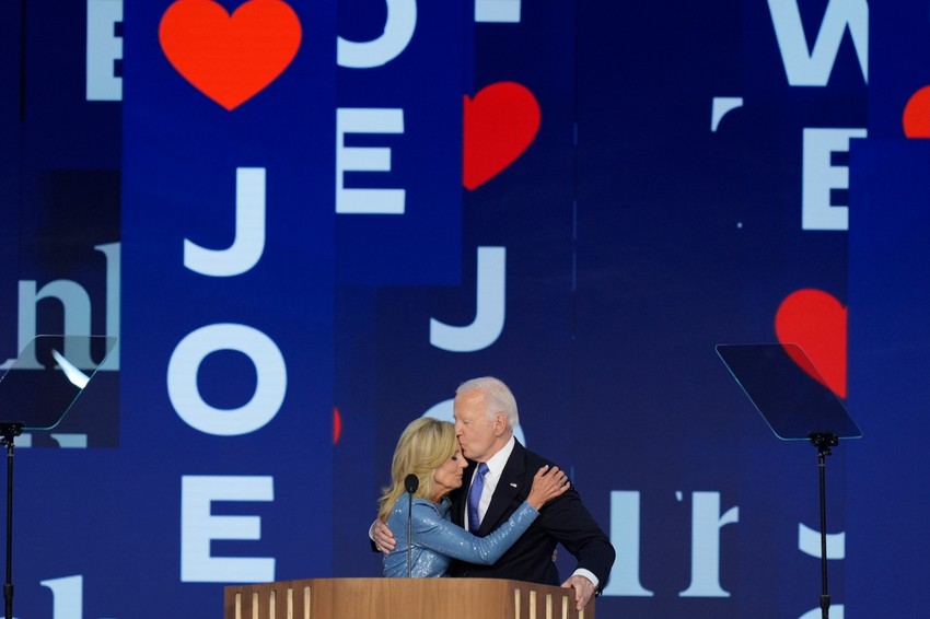 Džo i Džil Bajden na DNC 19. avgusta