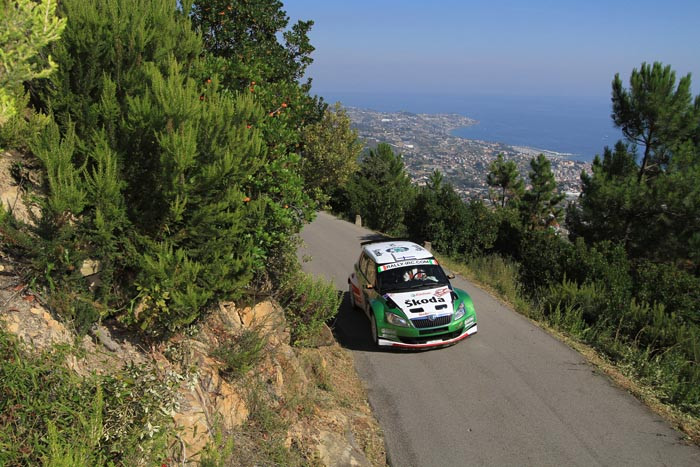 Rajd San Remo 2010: Peugeot lepszy od Škody (galeria Rallyworld©Willy Weyens)