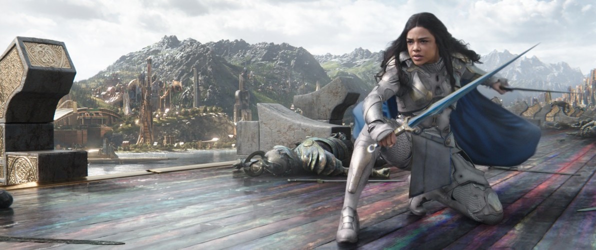 Tessa Thompson w filmie 'Thor: Ragnarok'. Polska premiera 25 października 2017 roku
