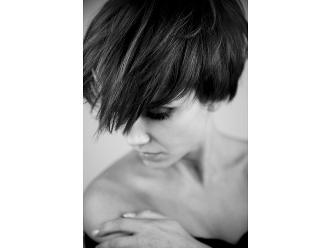 Kasia Zielińska jako top modelka w sesji wykorzystanej w filmie 'Listy do M.'