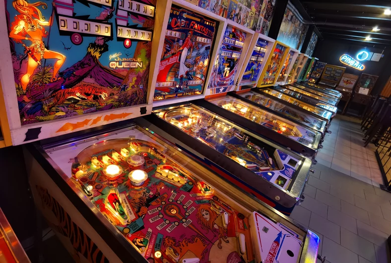 Interaktywne Muzeum Flipperów "Pinball Station"