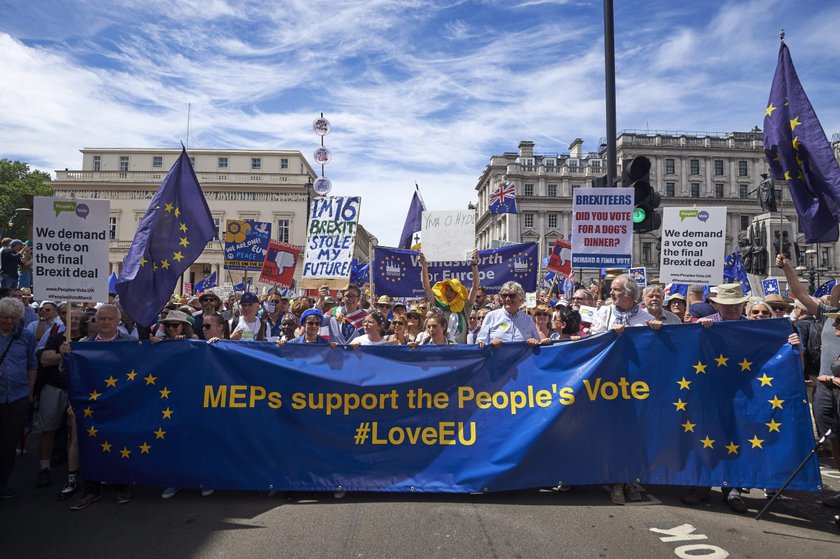 Brytyjczycy nie chcą Brexitu. Ogromna manifestacja w Londynie