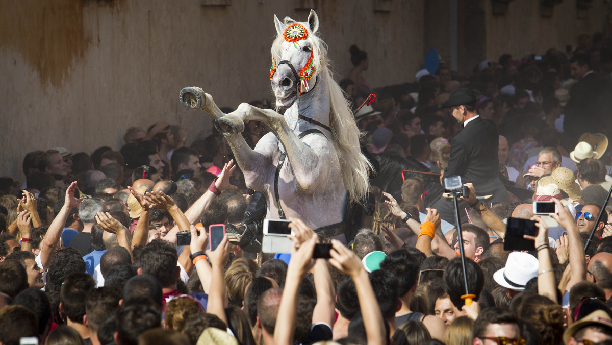 TOPSHOTS-SPAIN-RELIGION-SAN-JUAN-HORSE-FESTIVAL