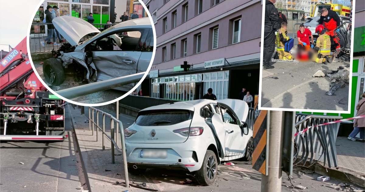 Wypadek w Poznaniu: 1,5 promila