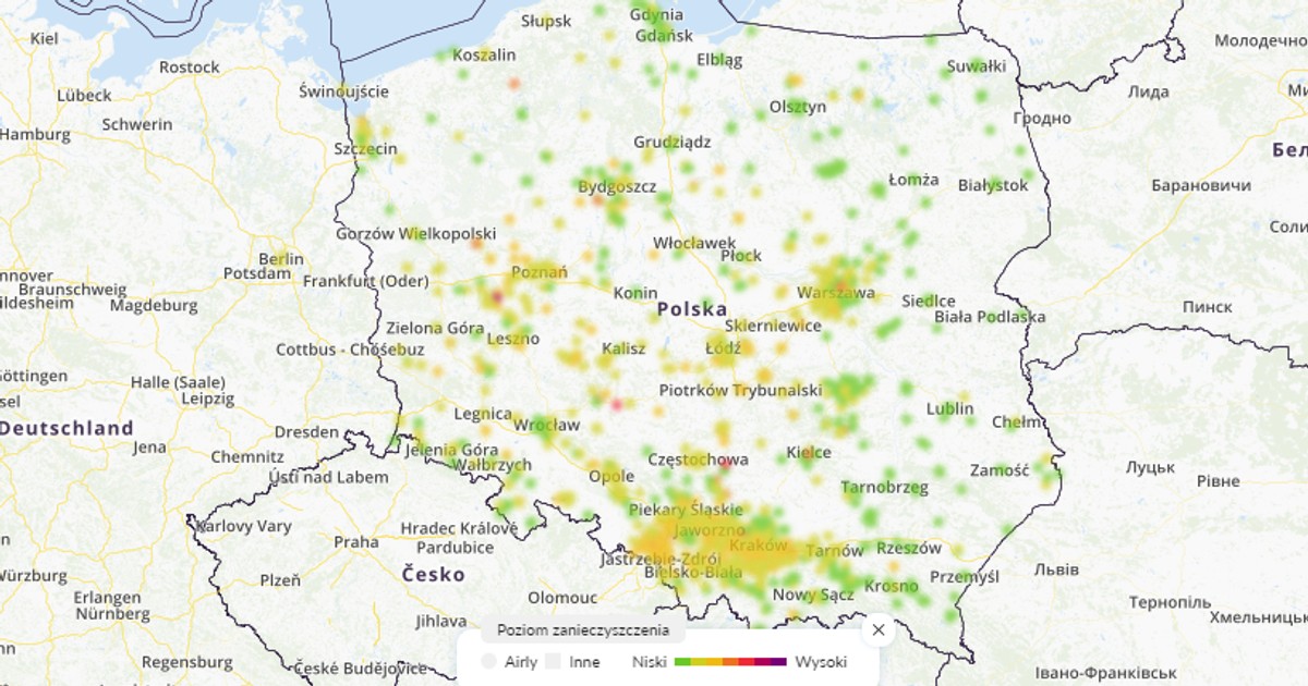 Smog W Polsce 4 Lutego Stan Jakość I Zanieczyszczenie Powietrza