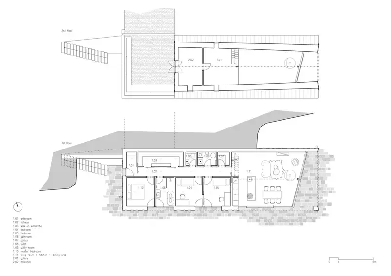 Dom w Sudetach, proj. Atelier SAD, Iveta Zachariášová.