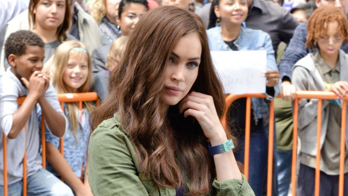 Megan Fox na planie "Wojowniczych Żółwi Ninja"