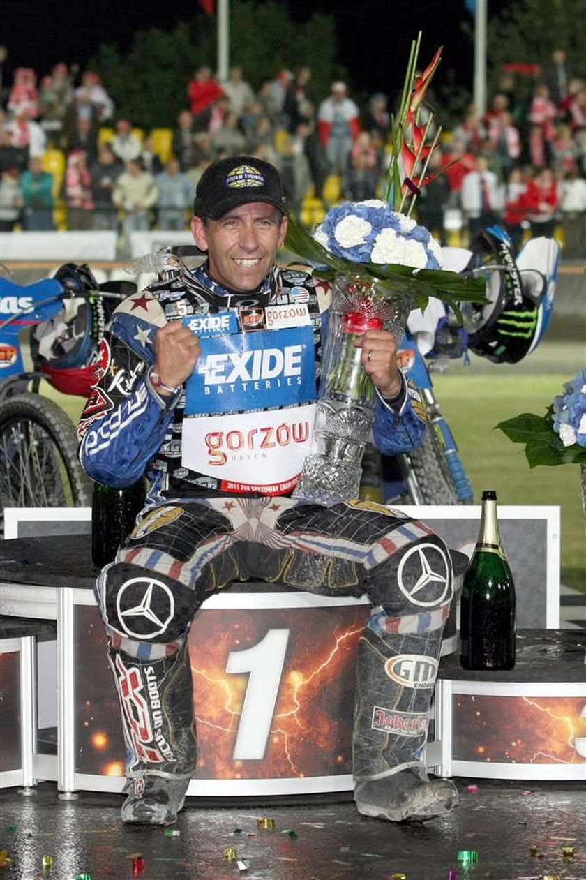 Hampel i Gollob na podium