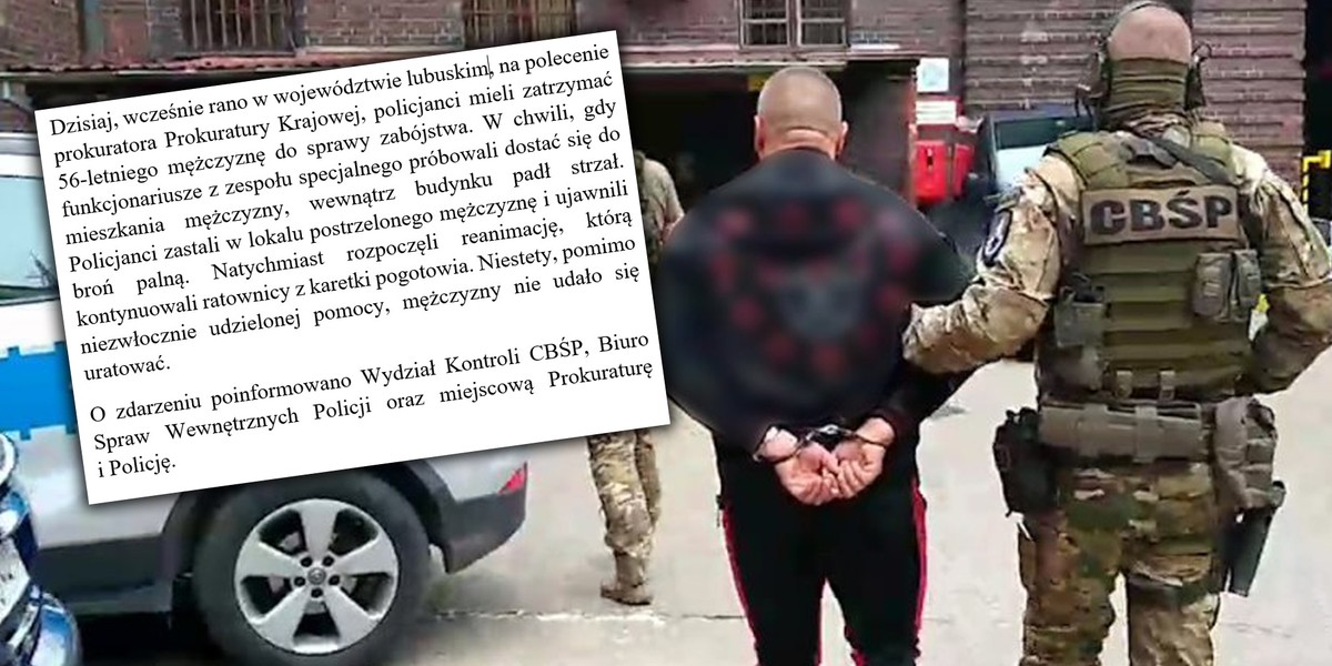 "Lelek" ostatnio przewijał się w śledztwie gospodarczym. Teraz, kiedy policjanci z CBŚP znów po niego przyszli, prawdopodobnie odebrał sobie życie.