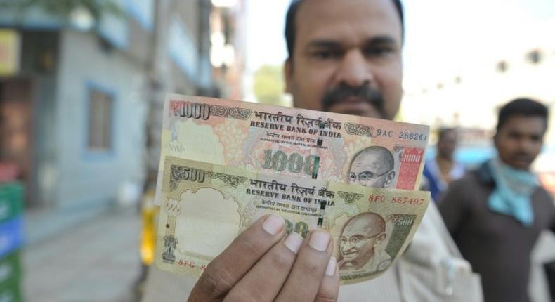 Indian Prime Minister Narendra Modi announced late November 8 that 500 and 1,000 rupee notes will be withdrawn from circulation from midnight, in a bid to tackle corruption