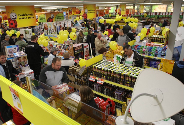 Otwarcie 2000. sklepu Biedronka w Polsce