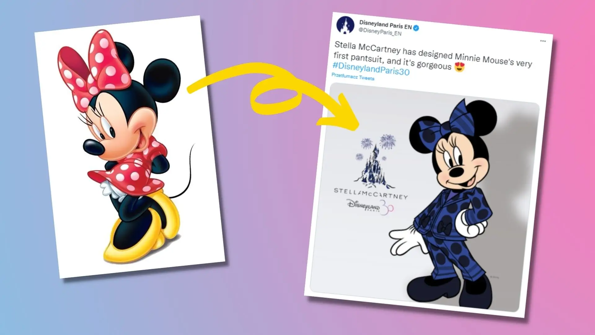 Myszka Minnie w garniturze zamiast sukienki. Disney chce, żeby była bardziej postepowa