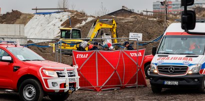 Horror w Katowicach. W dźwigu znaleziono ciało. Było ponad 30 metrów nad ziemią